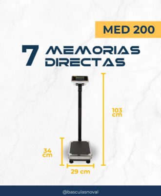 Báscula médica MED200