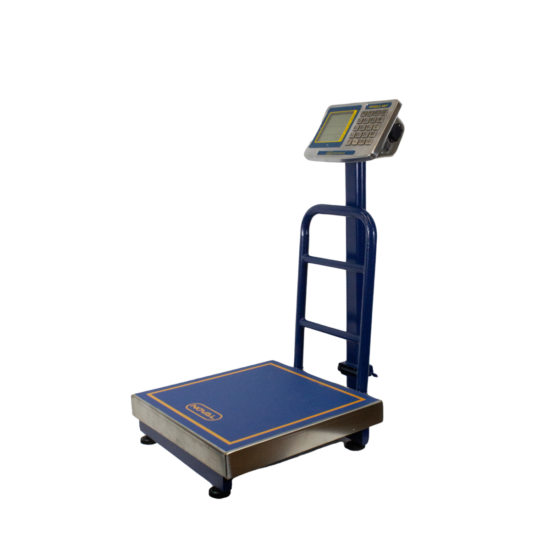 Báscula industrial de plataforma digital NEP-400 con barandal - Imagen 2