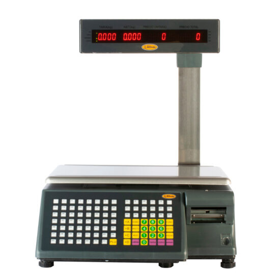 Báscula electrónica precio/peso con impresor