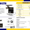 Molino de carne cedazo #12, 1 HP - Imagen 7