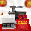 Kit Molino De Carne 22"  Y Báscula Ne-40 Inoxidable