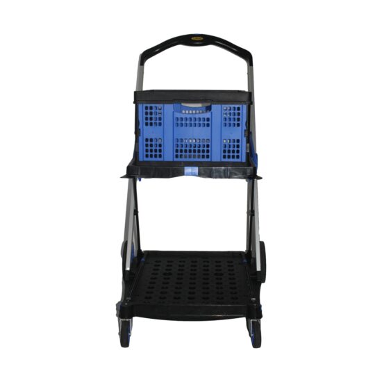 Carrito de compras plegable con ruedas - Imagen 6
