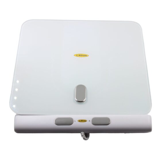 Báscula digital de baño con control de peso IF2802 blanco