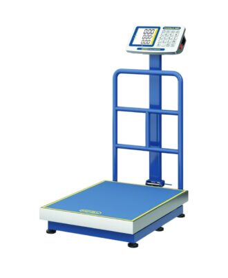 Báscula industrial de plataforma digital NEP-400 con barandal