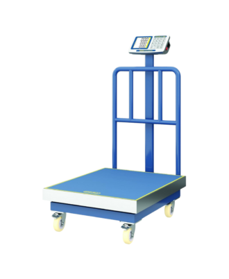 Báscula industrial de plataforma digital NEP-600 con barandal