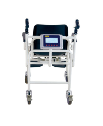 Silla de ruedas con báscula