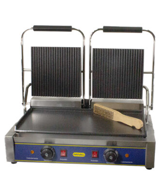 Plancha Panini PLG-560M - Parrilla Doble Mixta